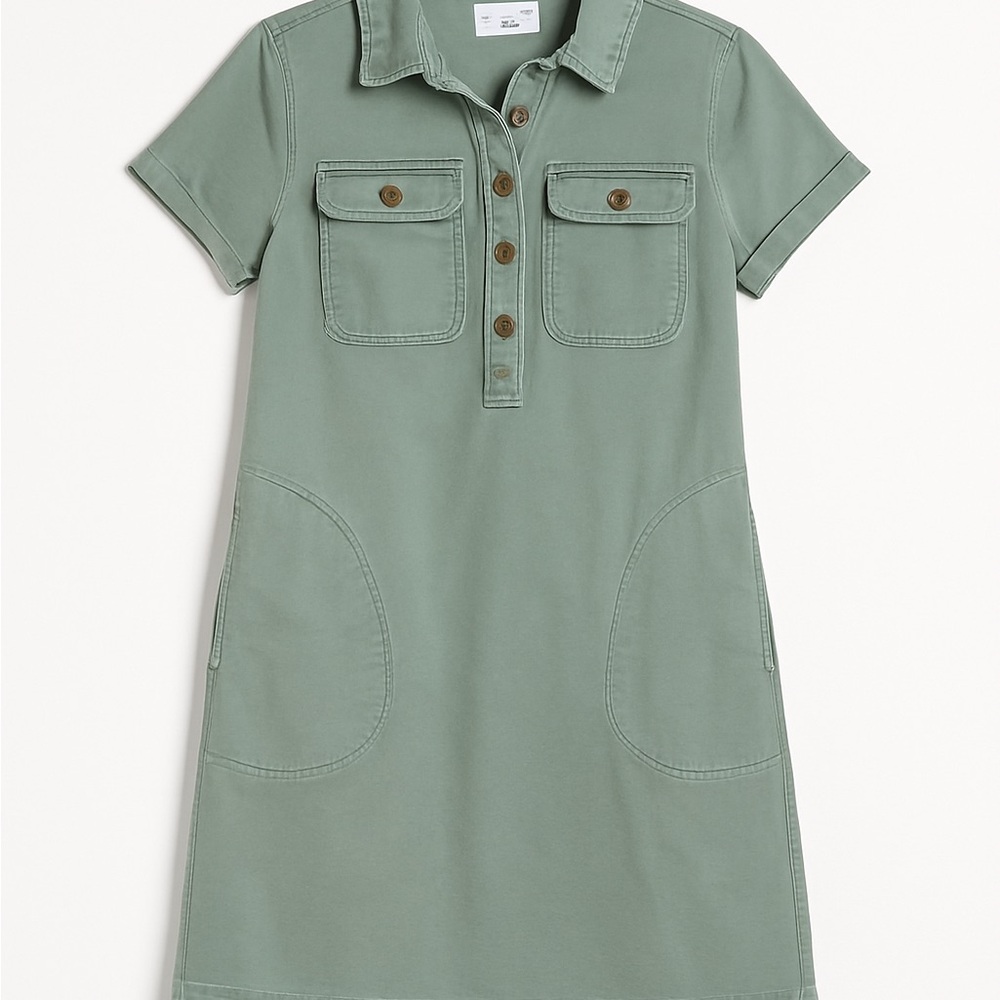 Vineyard Vines Green Polo Shirt Dress Casual